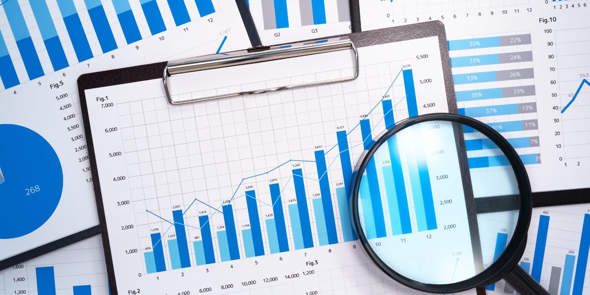 Business success metrics and analytics dashboard